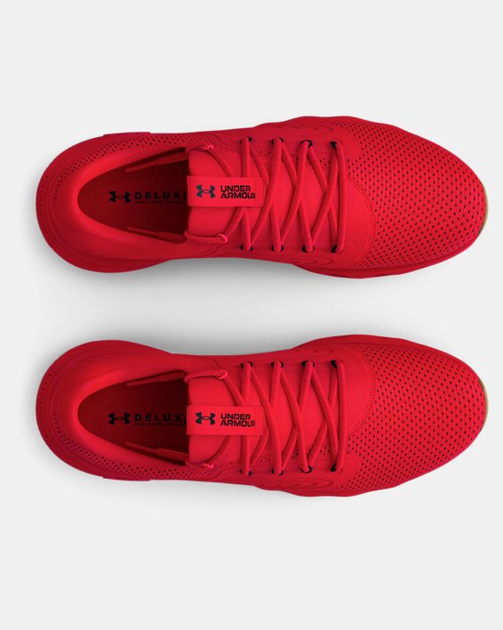 Men's UA Charged Vantage 2 Running Shoes, Red, pdpMainDesktop image number 2